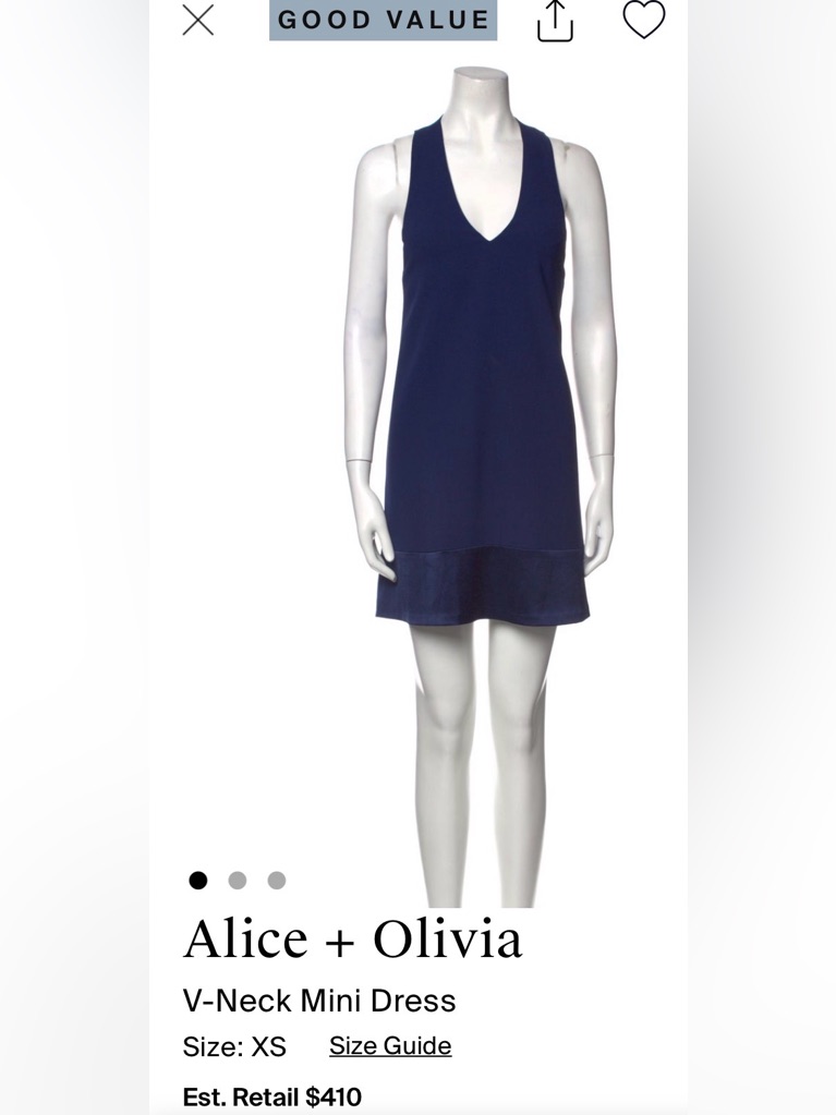 Haute Hippie Navy Sleeveless Drawstring Shirt Dress